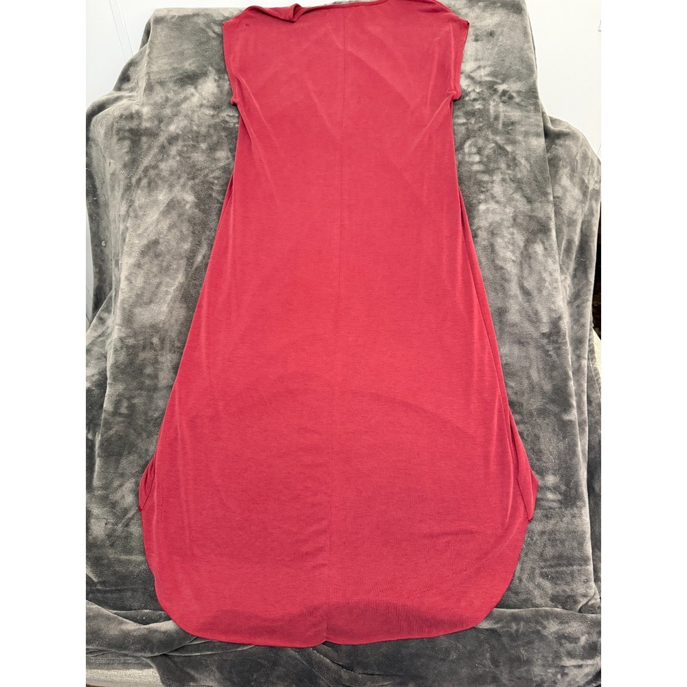 Peach Love California Tank high low Modal boho beach red dress summer Medium - Picture 9 of 9